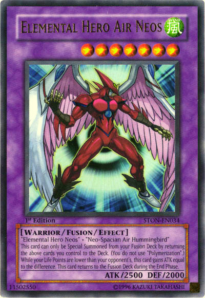 Elemental Hero Air Neos [STON-EN034] Ultra Rare | Card Merchant Takapuna