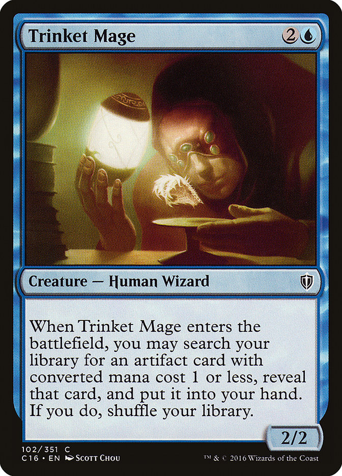 Trinket Mage [Commander 2016] | Card Merchant Takapuna