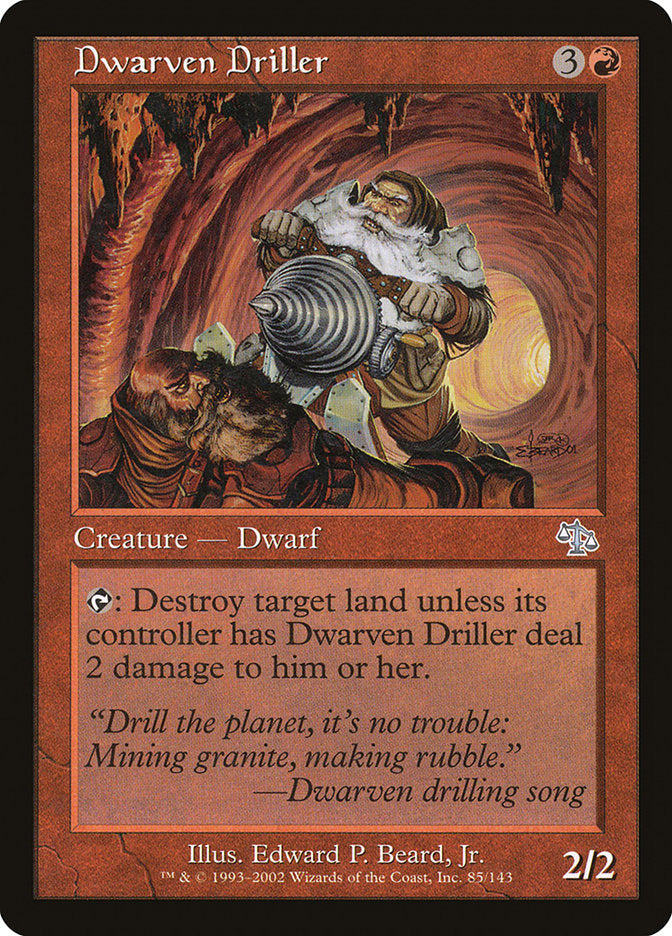 Dwarven Driller [Judgment] | Card Merchant Takapuna