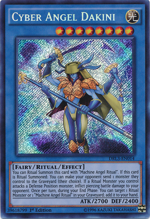 Cyber Angel Dakini [DRL3-EN014] Secret Rare | Card Merchant Takapuna