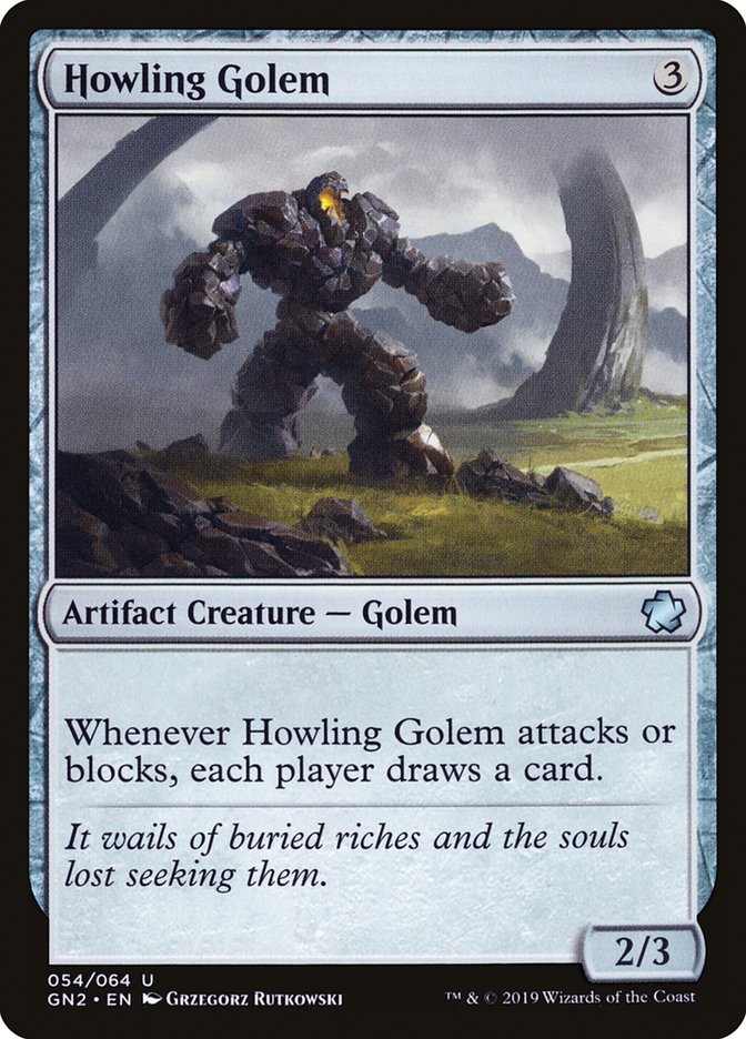 Howling Golem [Game Night 2019] | Card Merchant Takapuna