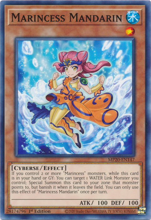 Marincess Mandarin [MP20-EN147] Common | Card Merchant Takapuna