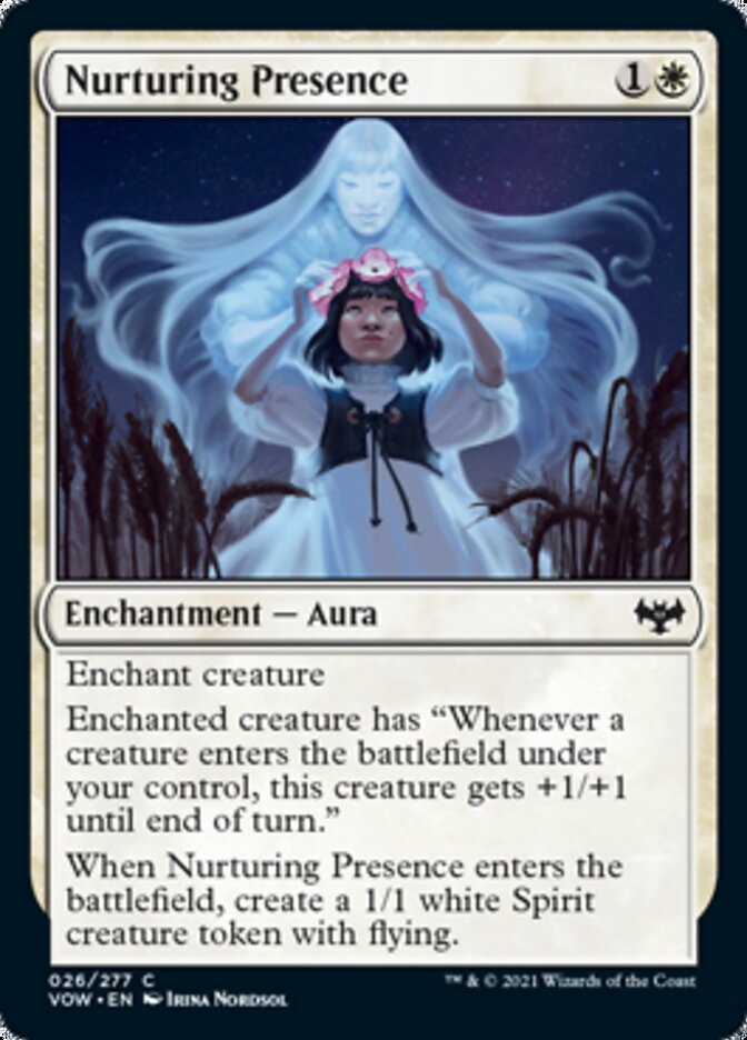 Nurturing Presence [Innistrad: Crimson Vow] | Card Merchant Takapuna