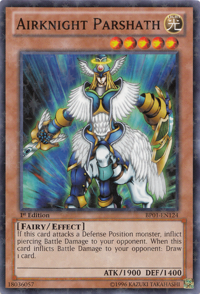 Airknight Parshath [BP01-EN124] Starfoil Rare | Card Merchant Takapuna