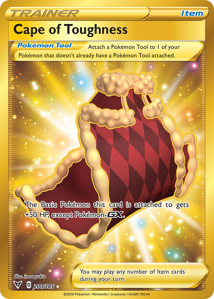 Cape of Toughness (200/185) [Sword & Shield: Vivid Voltage] | Card Merchant Takapuna