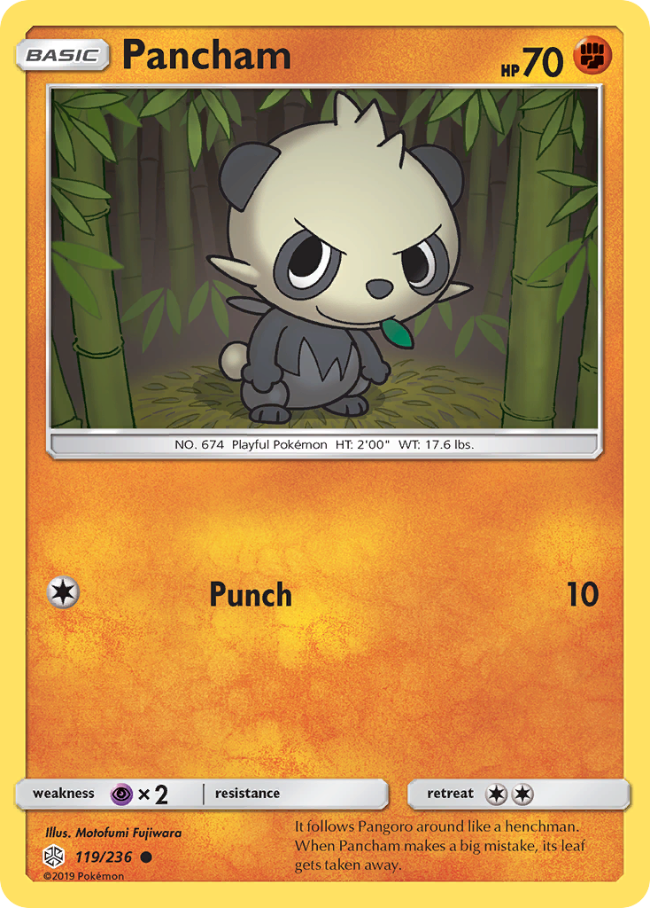 Pancham (119/236) [Sun & Moon: Cosmic Eclipse] | Card Merchant Takapuna