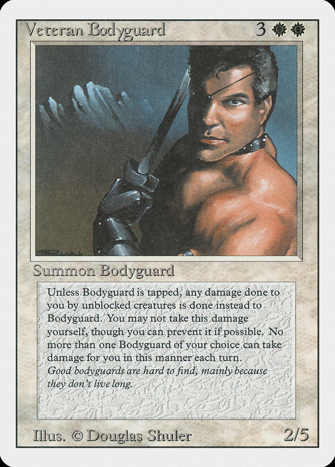 Veteran Bodyguard [Revised Edition] | Card Merchant Takapuna