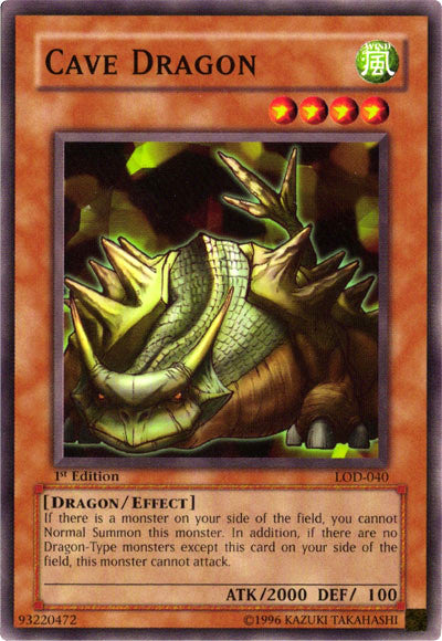 Cave Dragon [LOD-040] Common | Card Merchant Takapuna