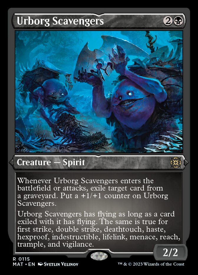 Urborg Scavengers (Foil Etched) [March of the Machine: The Aftermath] | Card Merchant Takapuna