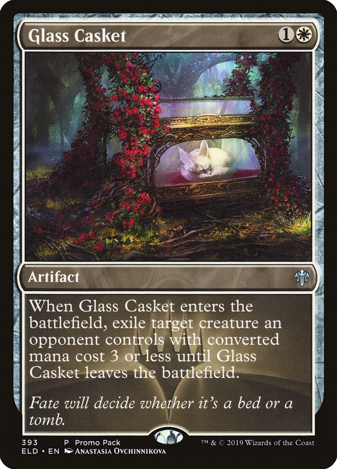 Glass Casket (Promo Pack) [Throne of Eldraine Promos] | Card Merchant Takapuna