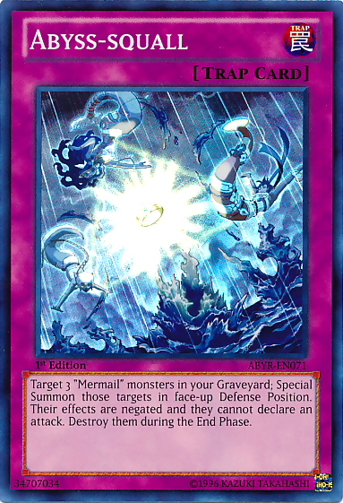 Abyss-squall [ABYR-EN071] Super Rare | Card Merchant Takapuna