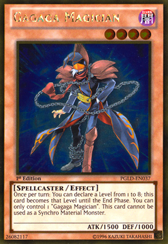 Gagaga Magician [PGLD-EN037] Gold Rare | Card Merchant Takapuna