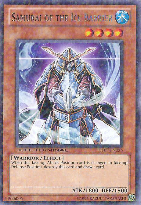 Samurai of the Ice Barrier [DT03-EN026] Rare | Card Merchant Takapuna