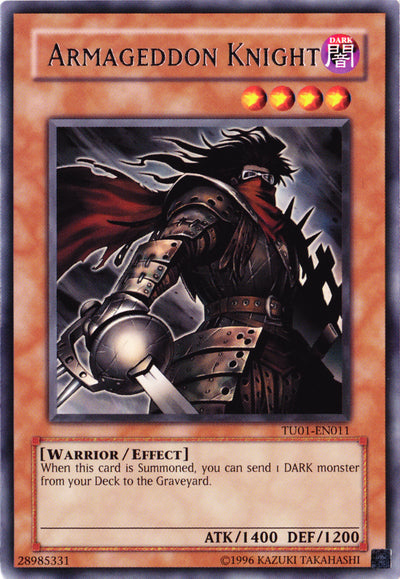 Armageddon Knight [TU01-EN011] Rare | Card Merchant Takapuna