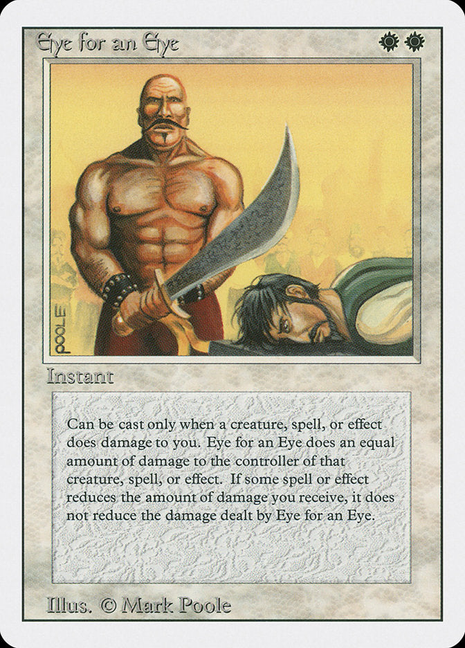 Eye for an Eye [Revised Edition] | Card Merchant Takapuna