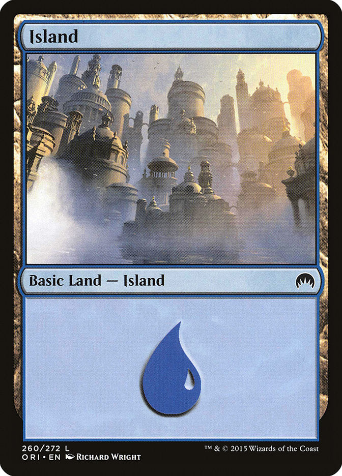 Island (260) [Magic Origins] | Card Merchant Takapuna