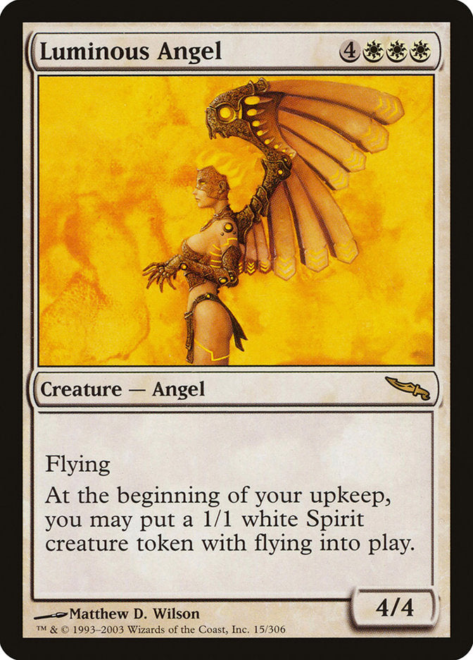 Luminous Angel [Mirrodin] | Card Merchant Takapuna