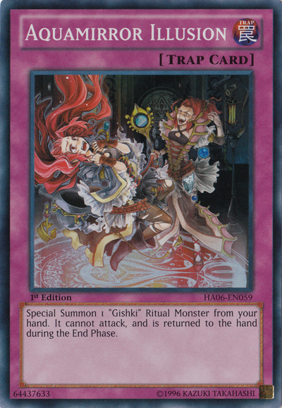 Aquamirror Illusion [HA06-EN059] Super Rare | Card Merchant Takapuna