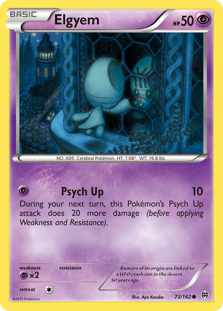 Elgyem (73/162) [XY: BREAKthrough] | Card Merchant Takapuna