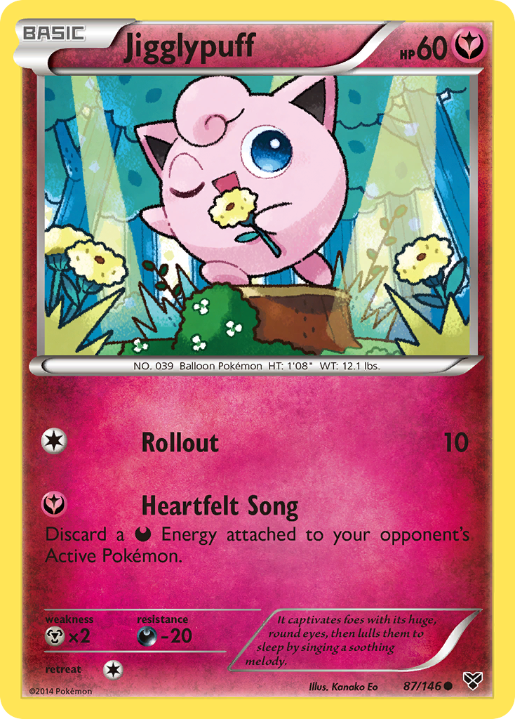 Jigglypuff (87/146) [XY: Base Set] | Card Merchant Takapuna