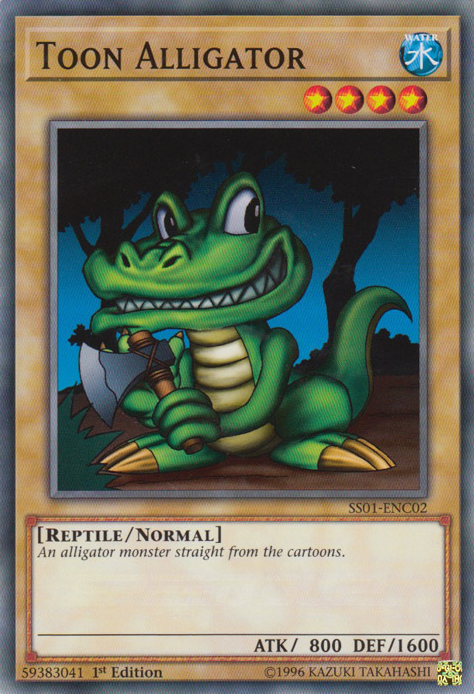 Toon Alligator [SS01-ENC02] Common | Card Merchant Takapuna