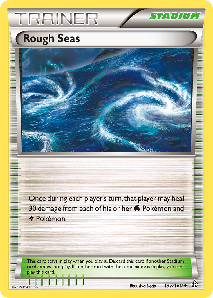 Rough Seas (137/160) [XY: Primal Clash] | Card Merchant Takapuna