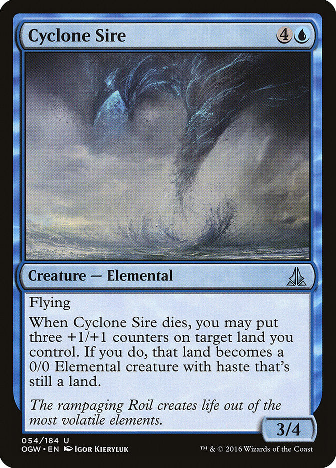 Cyclone Sire [Oath of the Gatewatch] | Card Merchant Takapuna