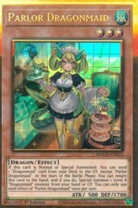 Parlor Dragonmaid [MAGO-EN023] Gold Rare | Card Merchant Takapuna