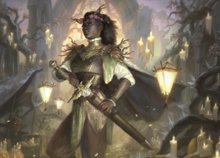 Sungold Sentinel Art Card [Innistrad: Midnight Hunt Art Series] | Card Merchant Takapuna