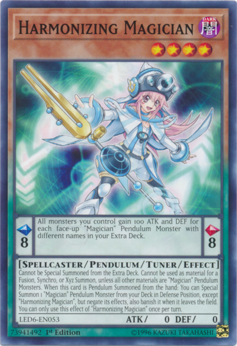 Harmonizing Magician [LED6-EN053] Common | Card Merchant Takapuna