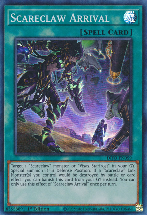 Scareclaw Arrival [DIFO-EN059] Super Rare | Card Merchant Takapuna