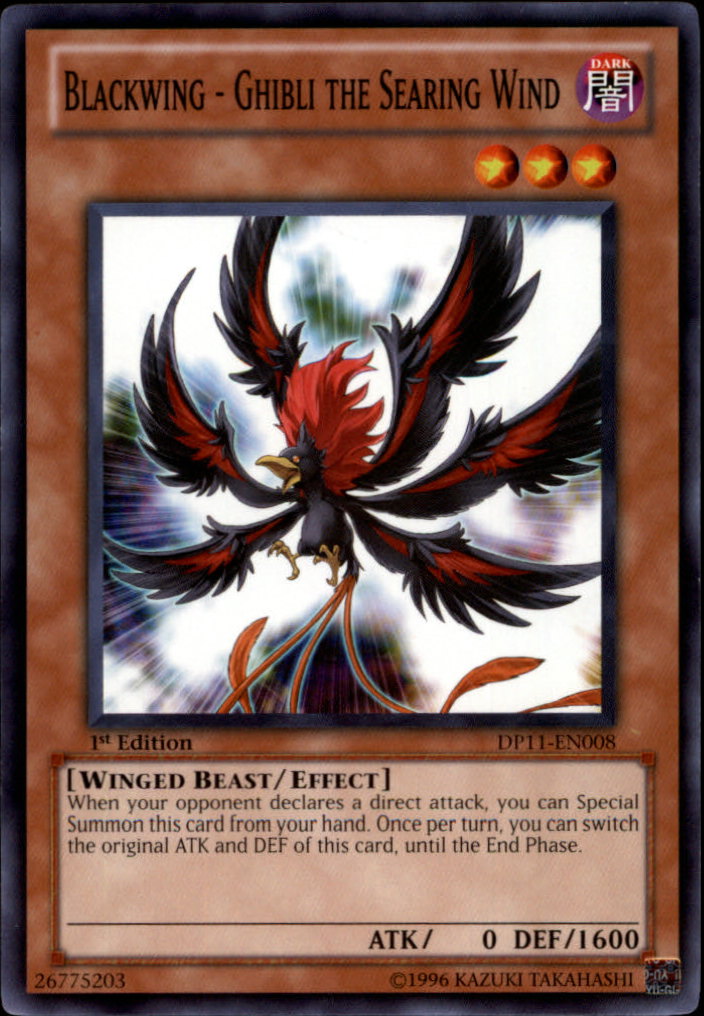 Blackwing - Ghibli the Searing Wind [DP11-EN008] Common | Card Merchant Takapuna