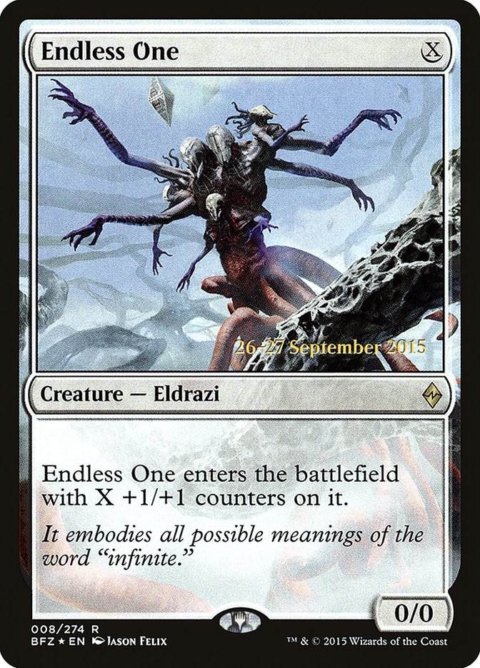 Endless One [Battle for Zendikar Prerelease Promos] | Card Merchant Takapuna