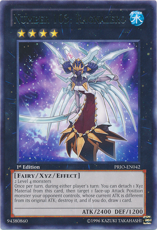 Number 103: Ragnazero [PRIO-EN042] Rare | Card Merchant Takapuna