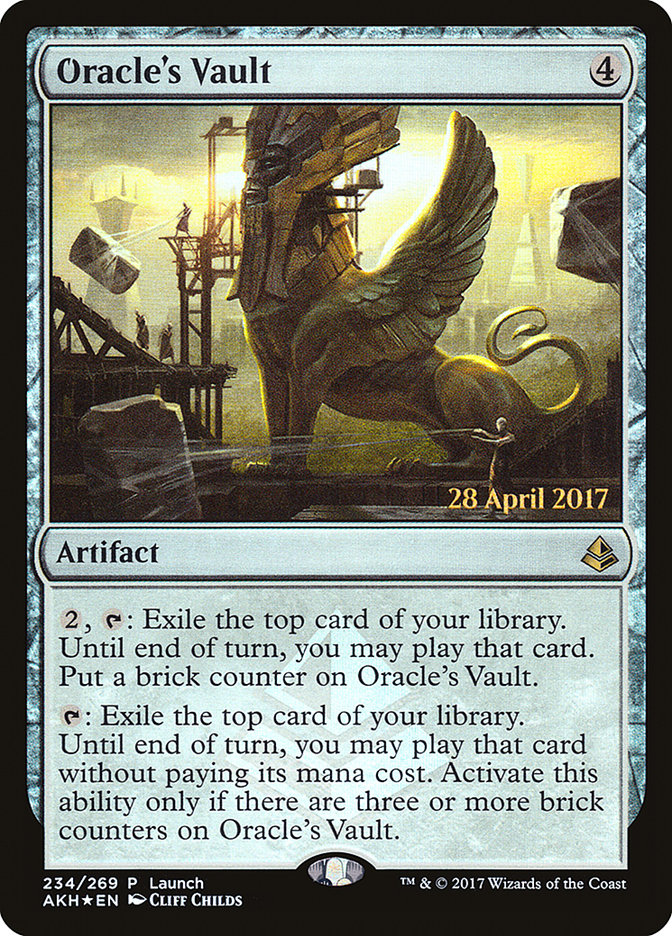 Oracle's Vault (Launch) [Amonkhet Promos] | Card Merchant Takapuna