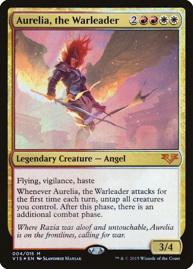 Aurelia, the Warleader [From the Vault: Angels] | Card Merchant Takapuna