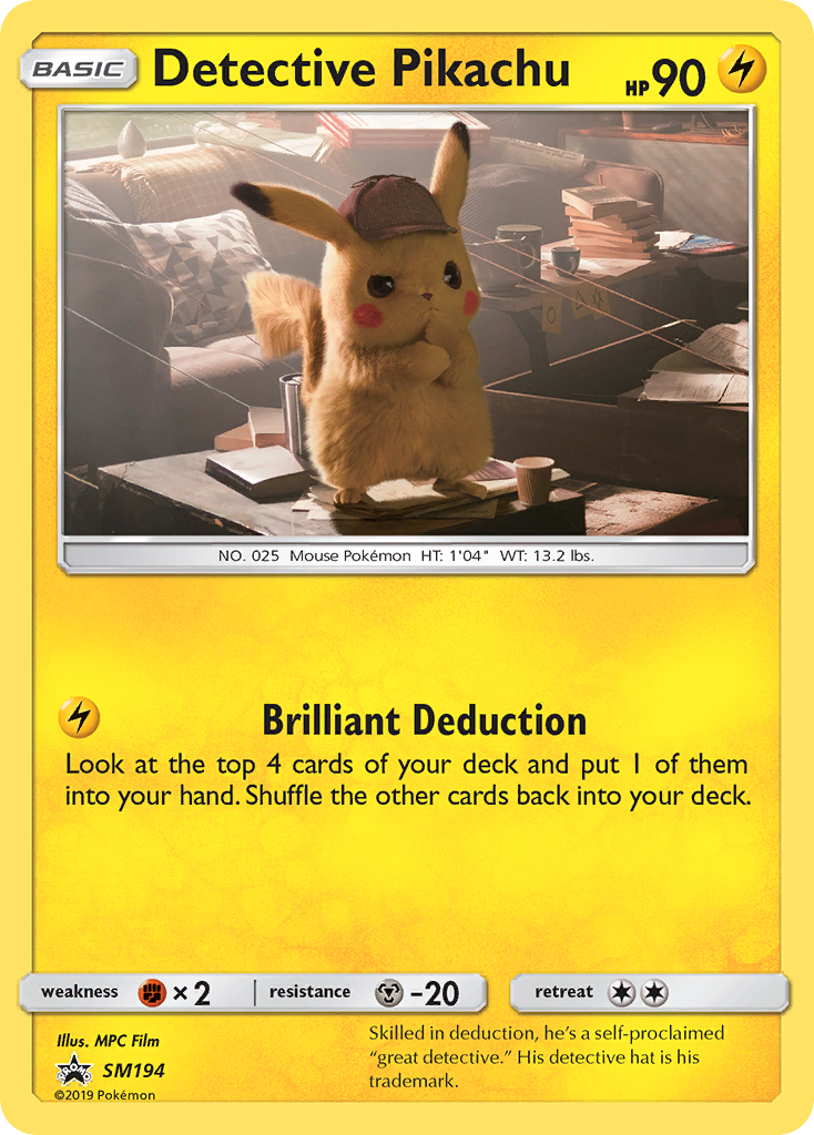 Detective Pikachu (SM194) [Sun & Moon: Black Star Promos] | Card Merchant Takapuna