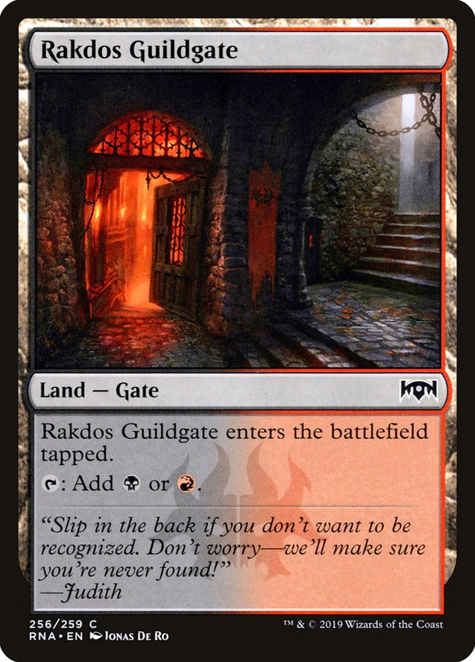 Rakdos Guildgate (256/259) [Ravnica Allegiance] | Card Merchant Takapuna