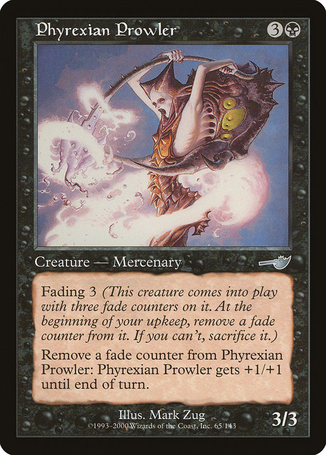 Phyrexian Prowler [Nemesis] | Card Merchant Takapuna