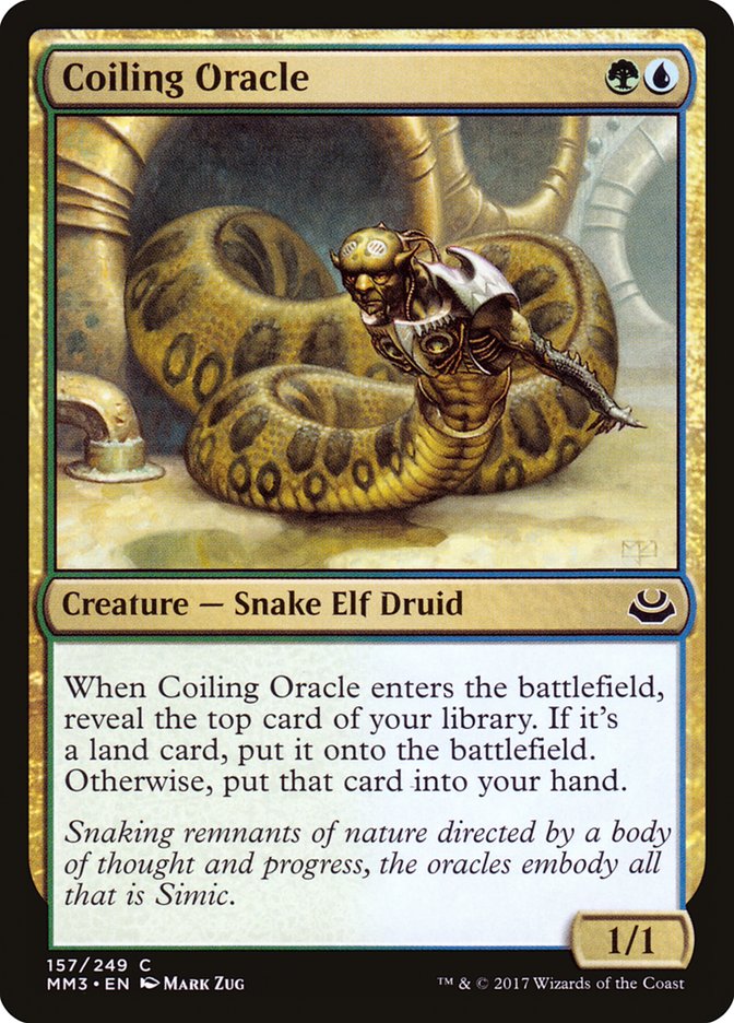 Coiling Oracle [Modern Masters 2017] | Card Merchant Takapuna