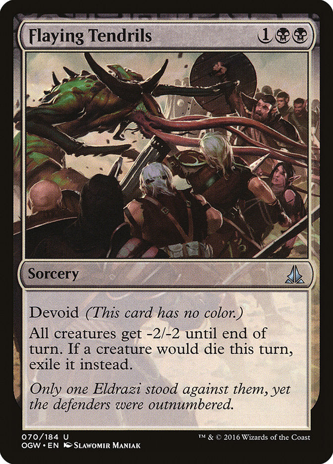 Flaying Tendrils [Oath of the Gatewatch] | Card Merchant Takapuna