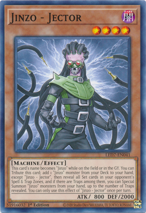 Jinzo - Jector [LED7-EN041] Common | Card Merchant Takapuna