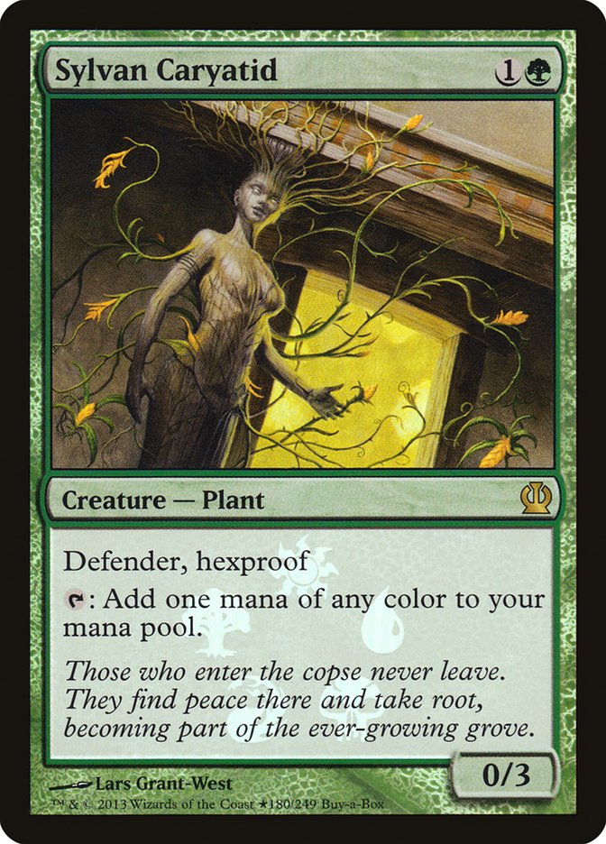 Sylvan Caryatid (Buy-A-Box) [Theros Promos] | Card Merchant Takapuna