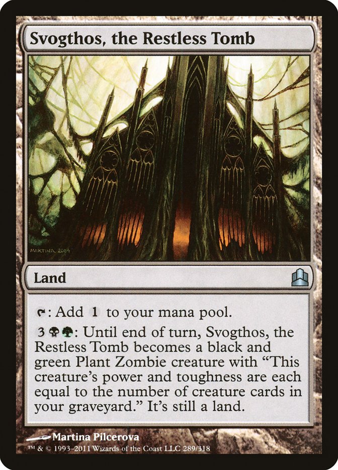 Svogthos, the Restless Tomb [Commander 2011] | Card Merchant Takapuna