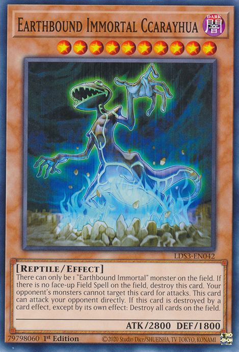 Earthbound Immortal Ccarayhua [LDS3-EN042] Common | Card Merchant Takapuna