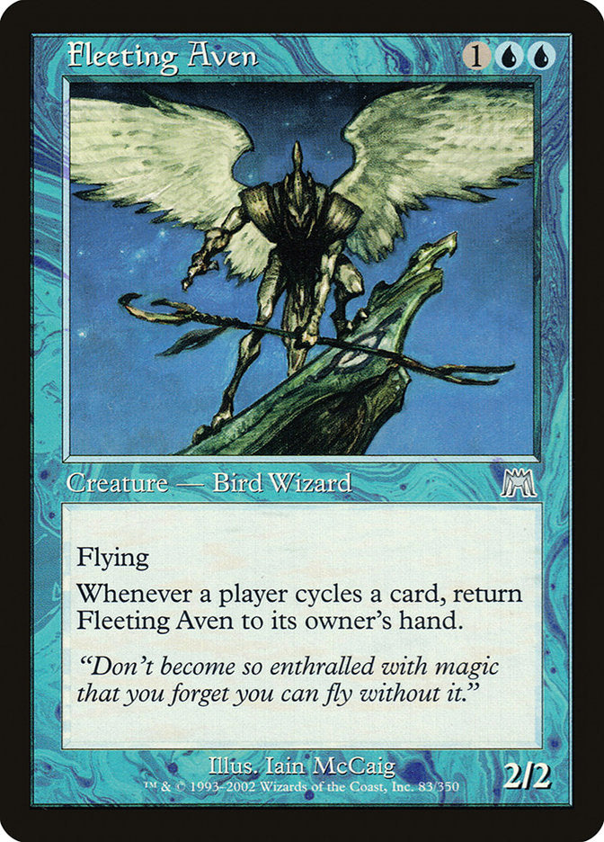 Fleeting Aven [Onslaught] | Card Merchant Takapuna