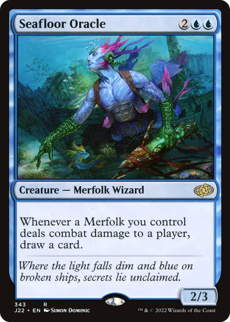 Seafloor Oracle [Jumpstart 2022] | Card Merchant Takapuna