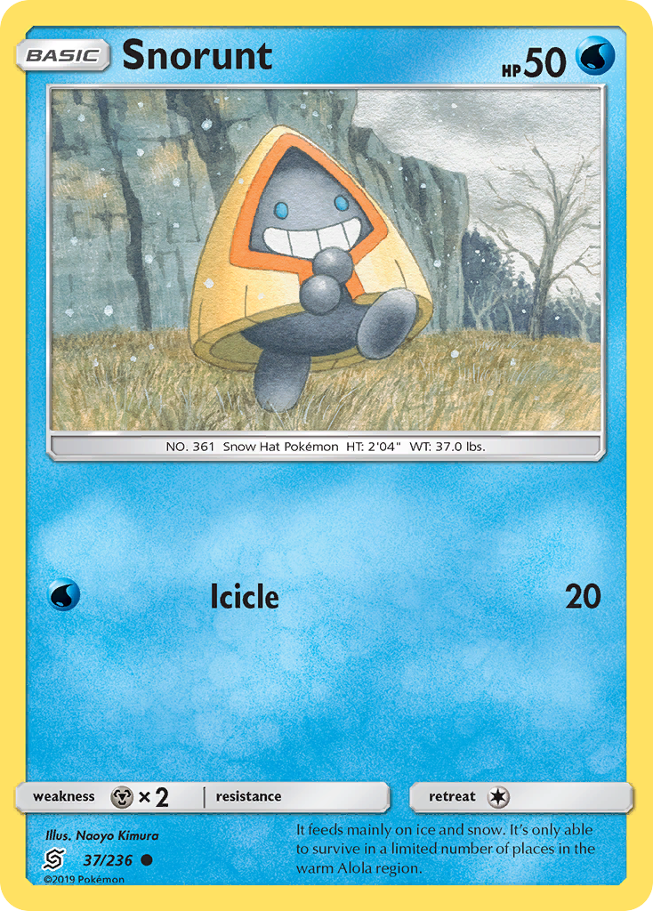 Snorunt (37/236) [Sun & Moon: Unified Minds] | Card Merchant Takapuna