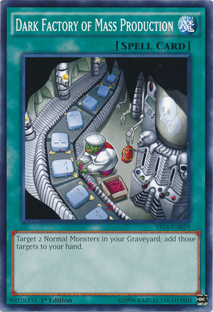 Dark Factory of Mass Production [YS14-EN029] Common | Card Merchant Takapuna