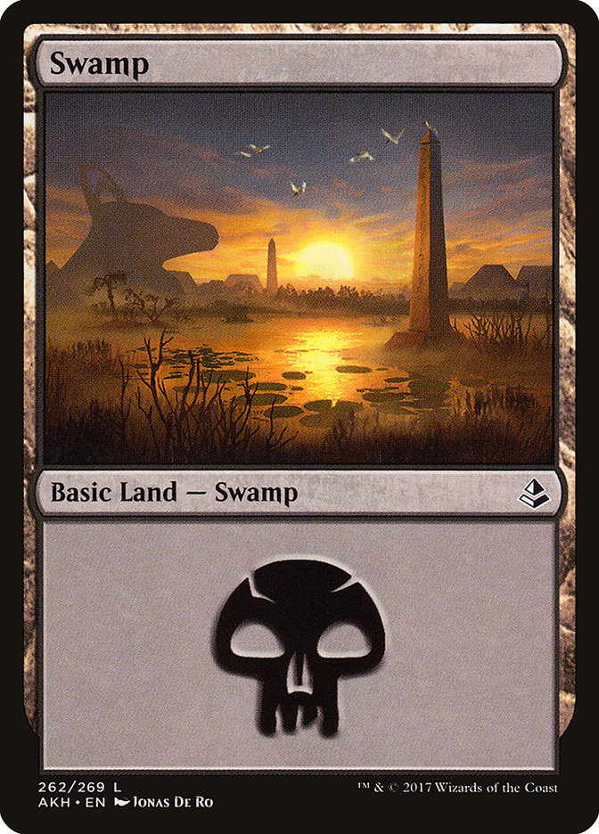 Swamp (262) [Amonkhet] | Card Merchant Takapuna